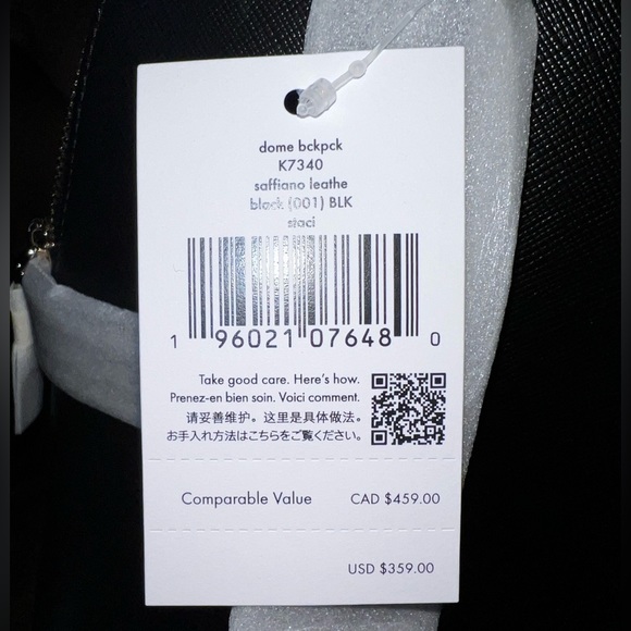 Kate Spade Staci Dome Backpack - NWT ๐๏ธ๐โ๏ธโ๏ธ - Picture 4 of 4